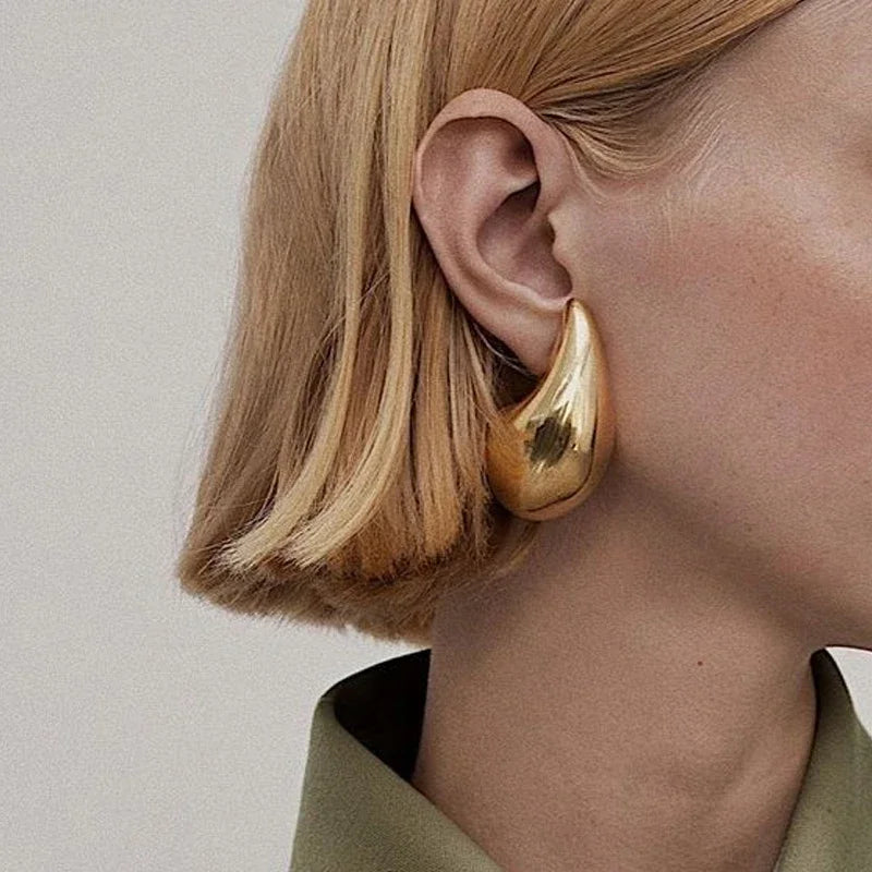 Water Drop 18K Gold Plated Earrings